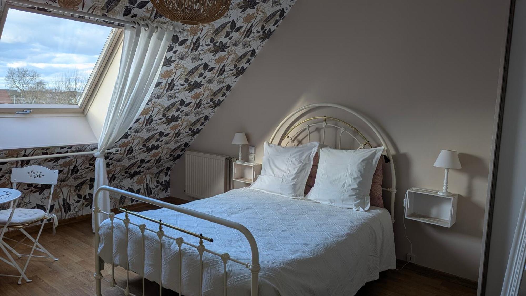 Chambre Rose Blanche Le Lude Exterior foto